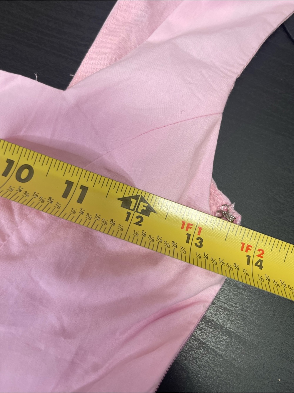 Peppermayo Genie Mini Dress Baby Pink 100% Cotton Fit & Flare Drop Waist Sz 6 - Picture 11 of 17